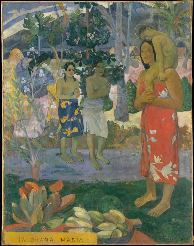 Si‘ou alofa Maria: Hail Mary (After Gauguin), 2020