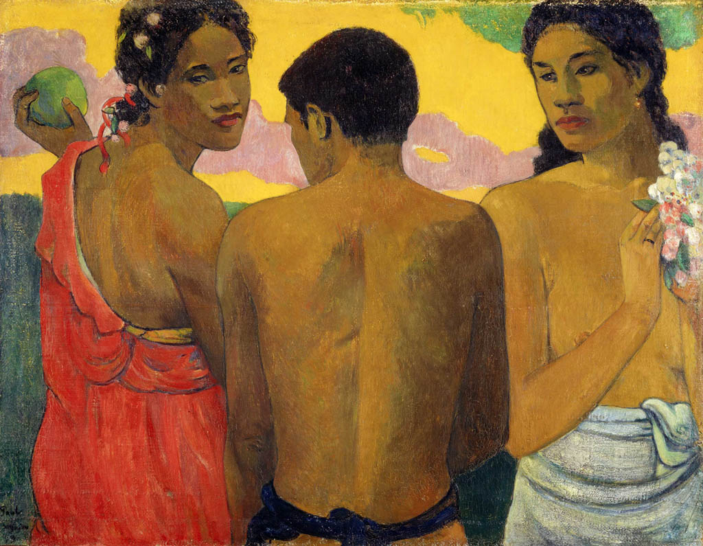 Three Fa‘afafine (After Gauguin), 2020