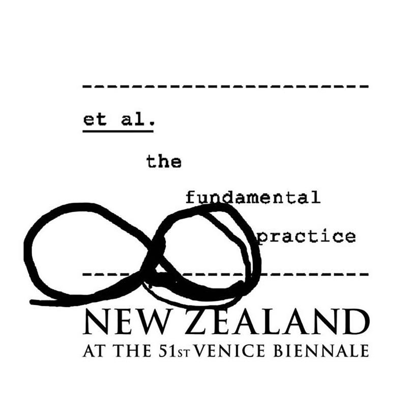 New Zealand at Venice logo. Design: Kelvin Soh. 