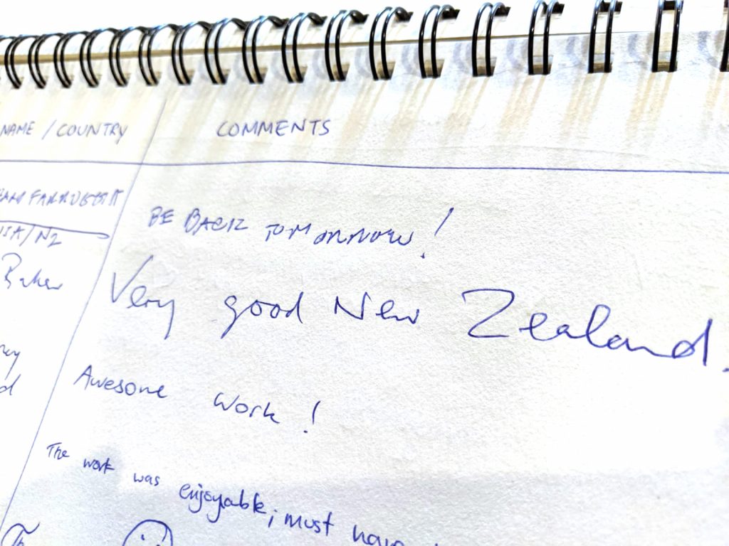 Visitor Book