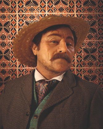 portrait of a man in a hat