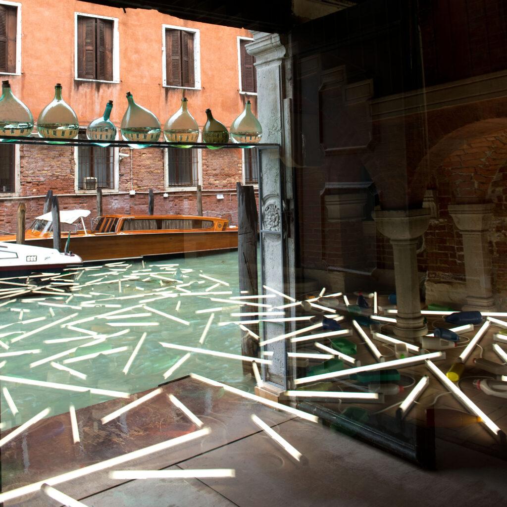 Bill Culbert, Daylight Flotsam Venice, 2013. Photo Jennifer French